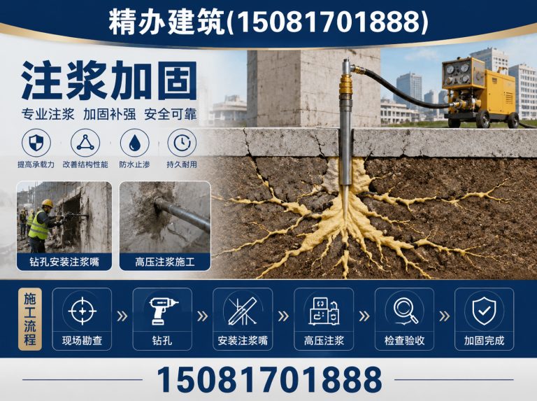 鸡泽县地基注浆加固展示图