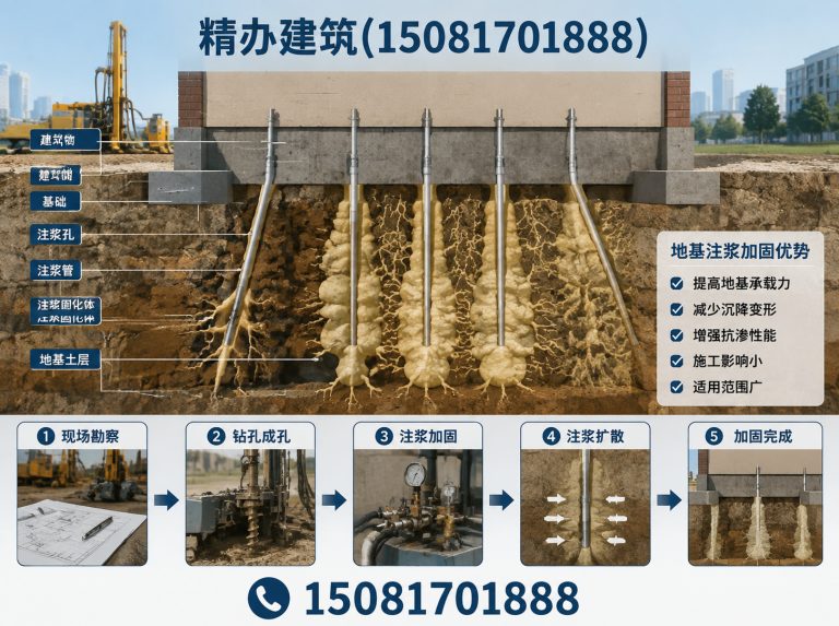 鸡泽县回填土下沉注浆展示图